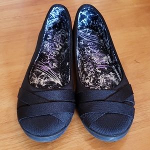 Blowfish Malibu Glo Black Cozumel Linen Flats